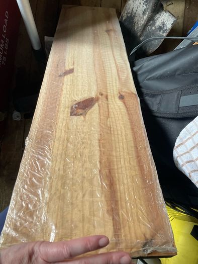 Laminated shelf