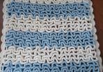 Crochet Baby Blanket with ruffles aran