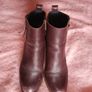 Leather Bourbon Amy Huberman Ankle Boots Image 4