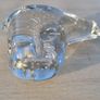 Crystal Clear Glass POLAR BEAR Figurine Image 5