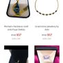 Ariki Paula Shell 22K Gold plated Necklace Image 7