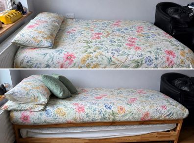 Stackable Bed with 2 Mattresses
