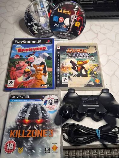 Sony Playstation 3  Backwards Compatible  Video Game ControleBundle Boxed Tested