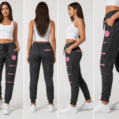 Womens zipper joggers