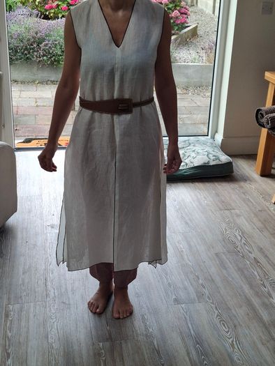 Max mara cream tunic dress size S
