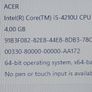 Acer Travelmate P276 Series, Model ZYW, 17 inch Laptop, Intel Core i5-4210U CPU, 2.4GHz, 4GB Ram, 500GB HDD, Windows 11 Pro, Microsoft Edge, Chrome Image 7