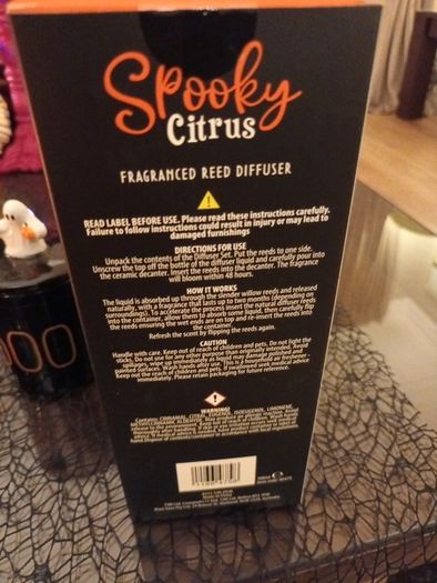 Brand  new halloween diffuser and scented candle