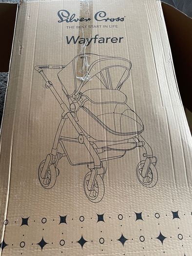 silver cross wayfarer carrycot and Puschair