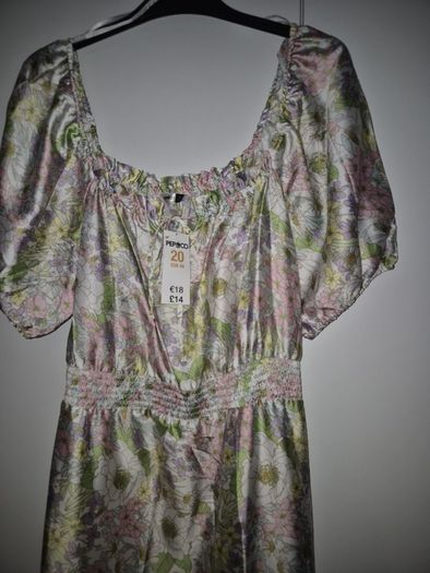 Satin dress BNWT