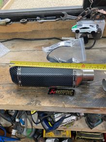 Motorbike end can