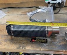 Motorbike end can