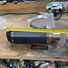 Motorbike end can