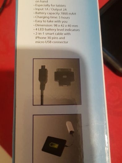 Portable charger AudioSonic