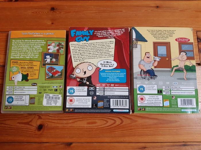 Family Guy DVD bundle