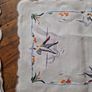 vintage embroidered table set Image 9