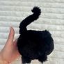 Jellycat Black Caboodle Kitten Soft Toy Small Black  approx. 5 Used Please see photos Image 6