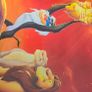 The Lion King 1995 Giant Poster Vintage Rare HTF Disney Classics Video Release Promotional Item Image 6