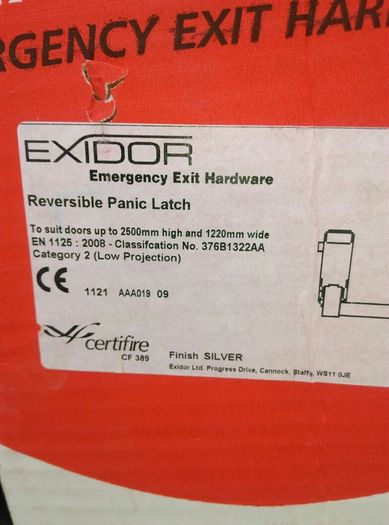 emergency push bar