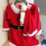 Baby Girl Christmas Party Dress Hat Tights Image 4