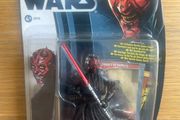 Darth Maul Star Wars Figure On Card. Hasbro. Movie Hero's Line. 2012.