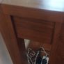 Walnut hall console table for sale Image 2