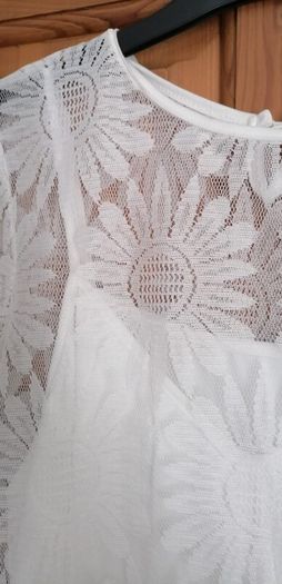 long top  / sheer with under layer new with tag  shein size L suit size 14/16