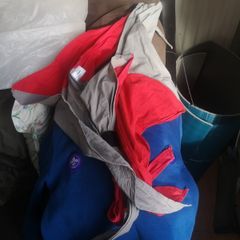 3 scout scarfs 10 each hiking boots worn once 20 euro