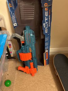 nerf gun, 27m, shockwave