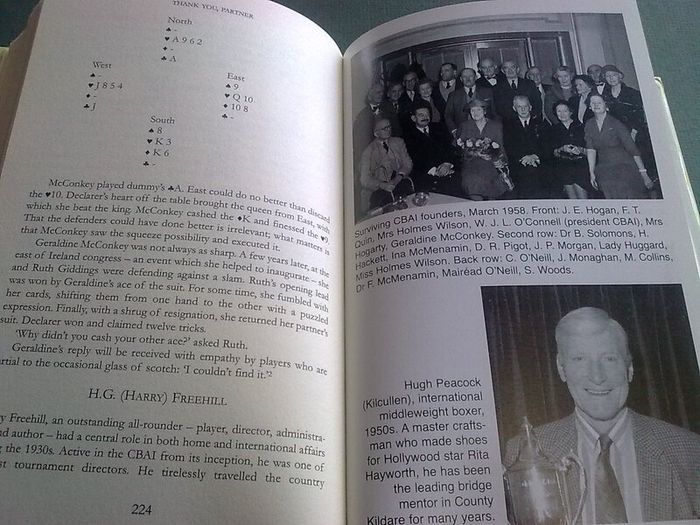 Thank you partner, The history of bridge in Ireland
