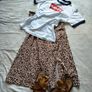 Animal print skirt Image 3