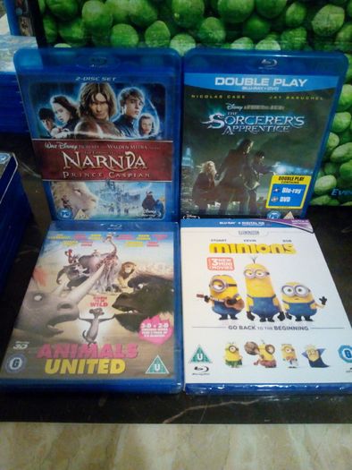 Family Movie Blu-ray Collection Kids Movies Disney Pixar