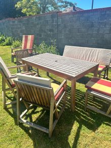 7 piece garden furniture set
