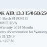Mac Book Air 13.3 Image 6