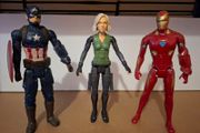 Captain America Black Widow &amp; Ironman (12inch)