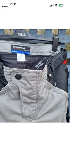 BMW Streetguard Rallye motor cycle trousers