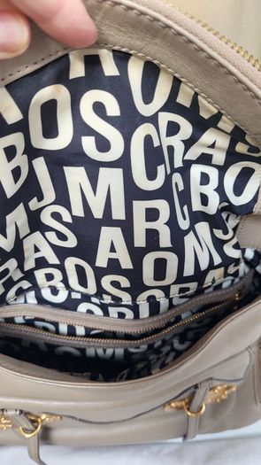 MARC JACOBS BIRDS Petal to the Metal leather crossbody bag - Rrp 495 (New)