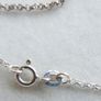 Vintage Sterling Silver 925 Swimmer Swimming Necklace Diving Diver Sea Sports Jewelry 9" - 5,1g Image 3