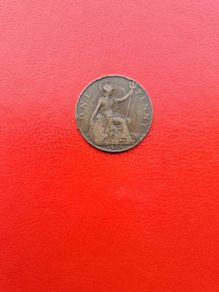 1919 British Penny 1d