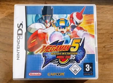 Pristine Nintendo DS Megaman Battle Network 5: Double Team
