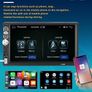 Single Din Car Stereo with CarPlay and Android Auto 7" HD Touch Screen Car Radio Bluetooth with Mirror Link (FREE SHIPPING) Image 2