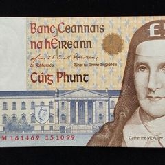 Ireland | 5 Pounds | 1999 | P.75b | YUM 161469 | UNC