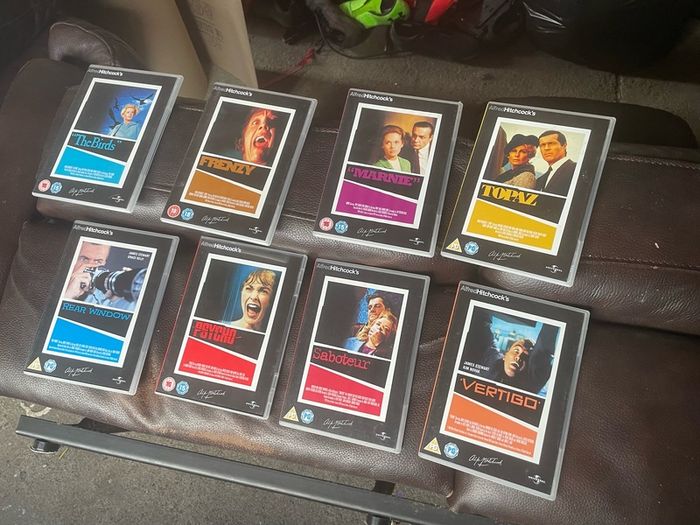 Alfred Hitchcock DVD collection 8 discs