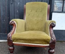 Victorian Mahogany Armchair