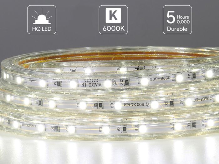 5050 220V LED Strip Light by the meter