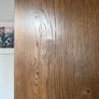 Industrial Style Dining Table. Wood Effect Top & Black Metal Legs Image 3