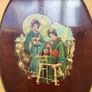 Pair of Japanese wooden wall plaques Image 7