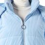 United Colors of Benetton light blue Thermore jacket S Image 5