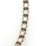 Vintage 925 Sterling Silver Chunky Box Chain Bracelet Image 4