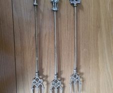 Antique Brass Toasting Forks