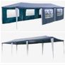 3 x 9 m Gazebo, UV Marquee Protection Party Tent, Waterproof Material High-Quality Garden Tent with 8 Side Panels, for Wedding, Party, Garden, Market Image 8